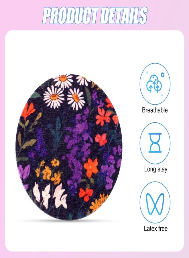 XIHIRCD 25 قطعة من أغطية مستشعرات جهاز مراقبة الجلوكوز المستمر (CGM)، مصنوعة من قماش غير منسوج مقاوم للماء، متوافقة مع أجهزة Libre 2 أو Libre 3. - Image 4